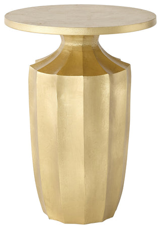 Flirt Drink Table, Gold Leaf