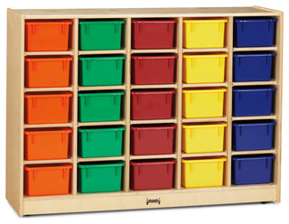 Jonti-Craft 25 Cubbie-Tray Mobile Storage - without Trays