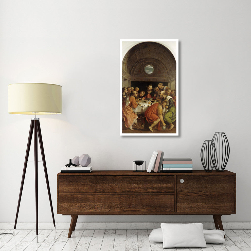 "Last Supper" Digital Paper Print by Romanino, 28"x46"