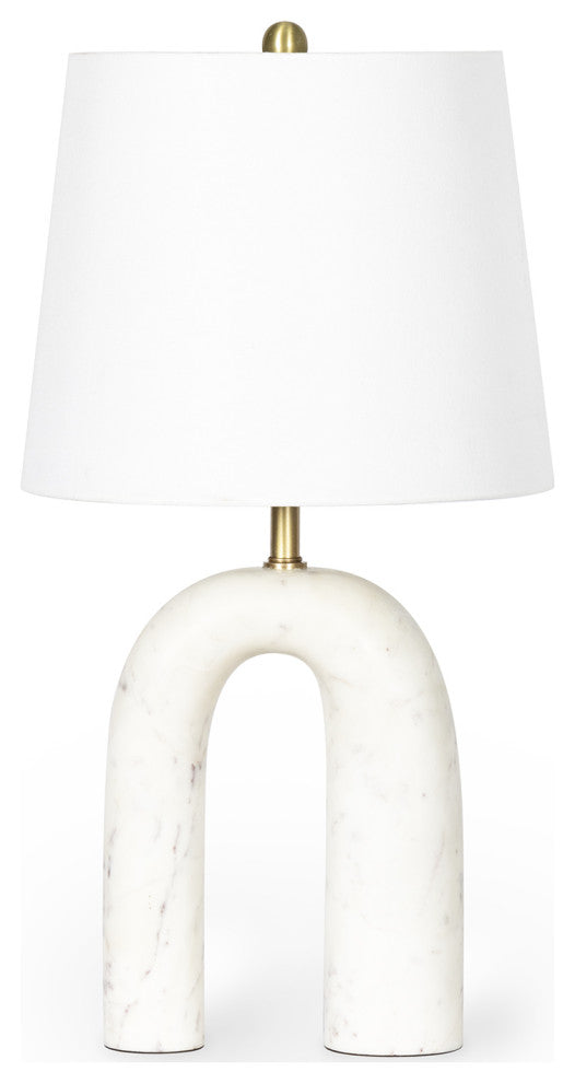 Slinkly Marble Table Lamp
