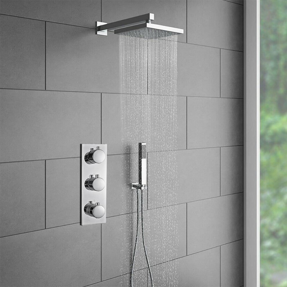 Alurae Shower Set, 12"