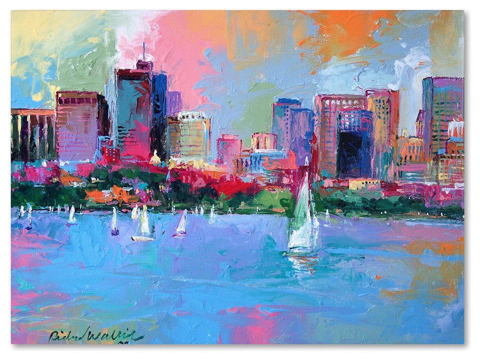 'Boston 3' Canvas Art by Richard Wallich