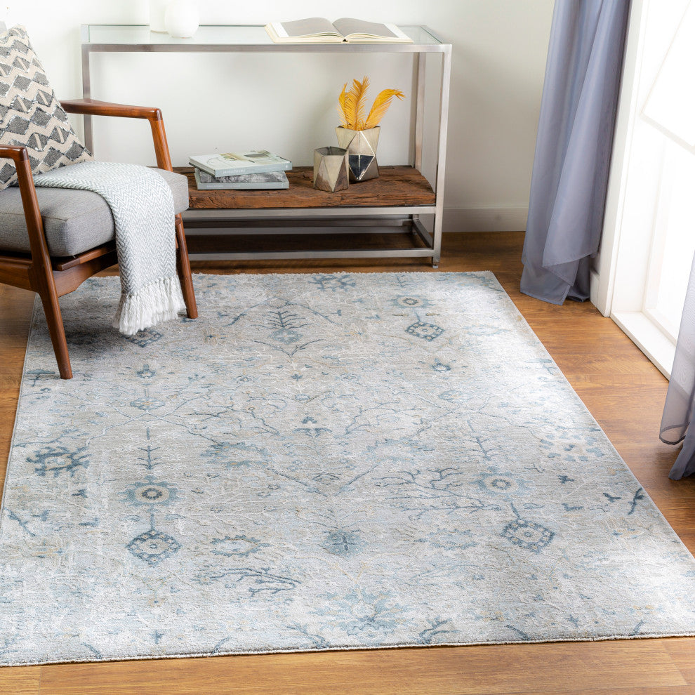Brunswick BWK-2316 Traditional Light Beige 7'10"x10'3" Area Rug