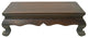 Chinese Brown Wood Rectangular Table Top Stand Display Easel Hws3025