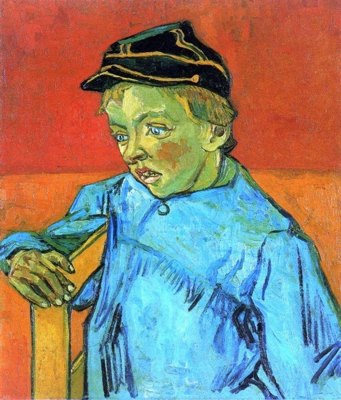 Vincent Van Gogh The Schoolboy Wall Decal