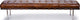 Tufted Gallery Bench, Cigar
