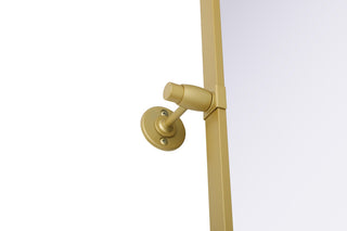 Home Living 24x32 Pivot Mirror, Brass