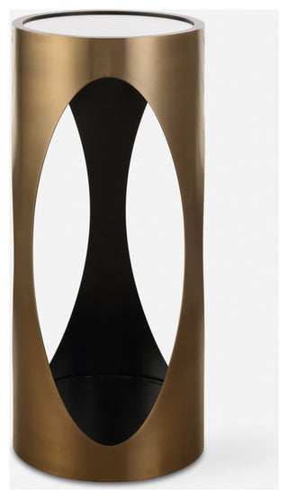 Uttermost - 24905 - Drink Table - Achilles - Brushed Brass