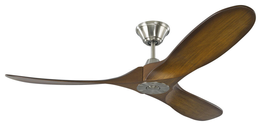 Maverick 52" Ceiling Fan Brushed Steel