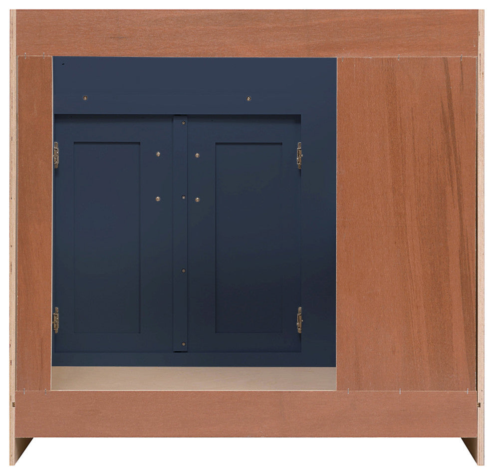 Blue Topaz 36" 2 Door 2 Drawer Left Vanity