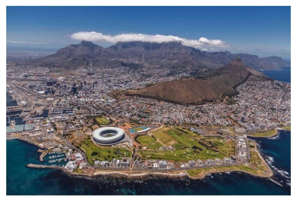 "South Africa - Cape Town" Digital Paper Print by Michael Jurek, 24"x17"