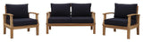 Marina 3 Piece Outdoor Patio Teak Set