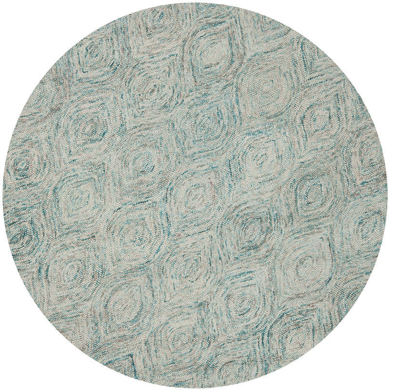 Safavieh Ikat Ikt631A Ivory, Sea Blue Area Rug