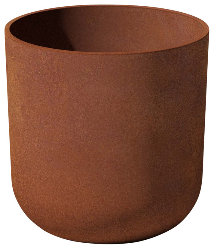 Veradek Patina Series Kona Planter Rust, Rust, 15", 1 Pack