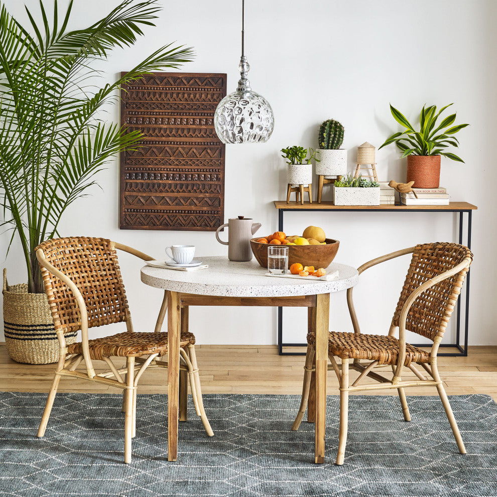 Lilas Rattan Bistro Chair Set of 2