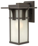 Manhattan Medium Outdoor Wall Sconce, Oil Rubbed Bronze