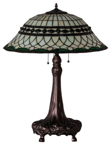 Meyda Lighting 230467 31" High Tiffany Roman Table Lamp