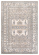 Surya Seattle STA-2316 6'7"x9' Rug, Medium Gray/Khaki/Denim/White