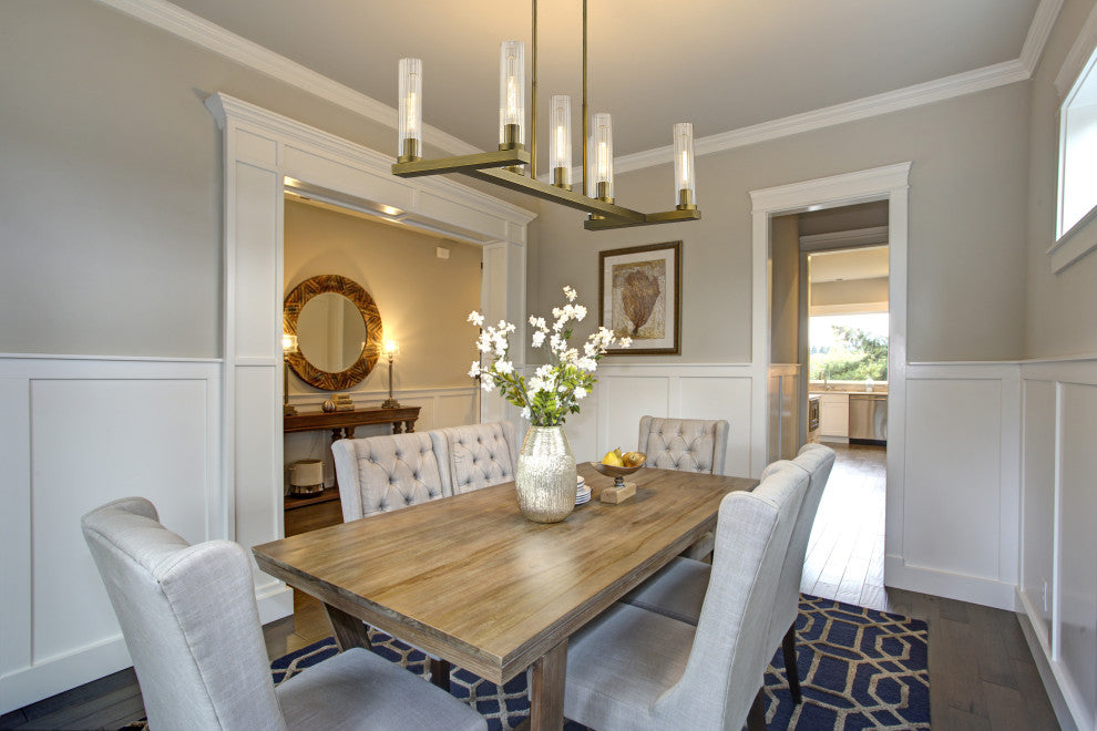 Zlite 3031-7L-RB 7-Light Island, Clear