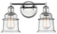 Millennium Lighting Vanity, Chrome, Clear