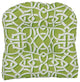19" U-Shaped Dining Chair Cushions, Set of 2, Graystone Willow