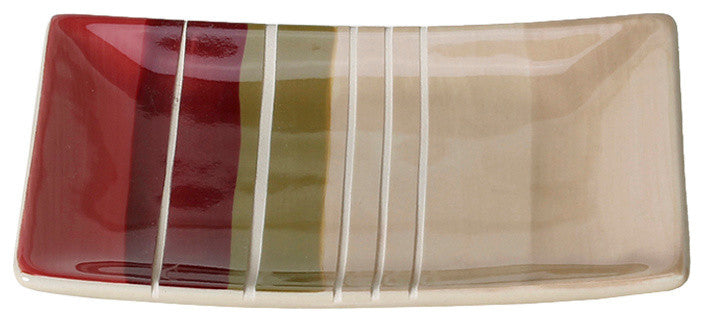 Saturday Knight Madison Stripe Soap Dish