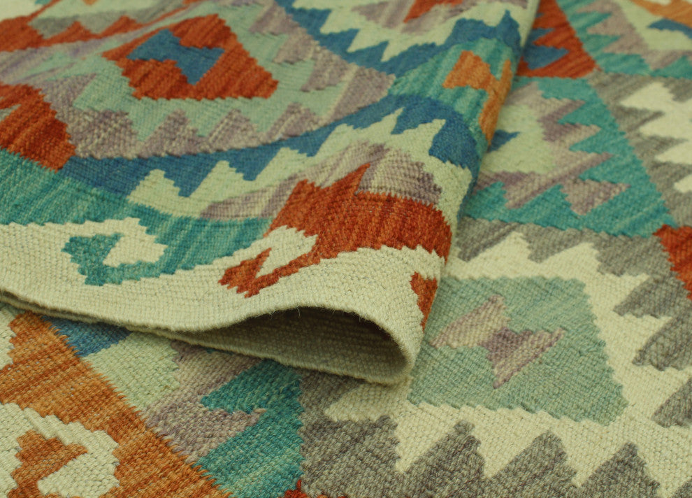 Sangat Kilim Aqela Ivory Runner