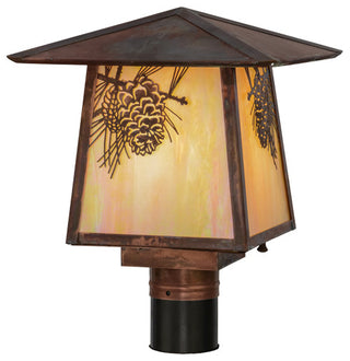 11.5Sq Stillwater Winter Pine Post Mount
