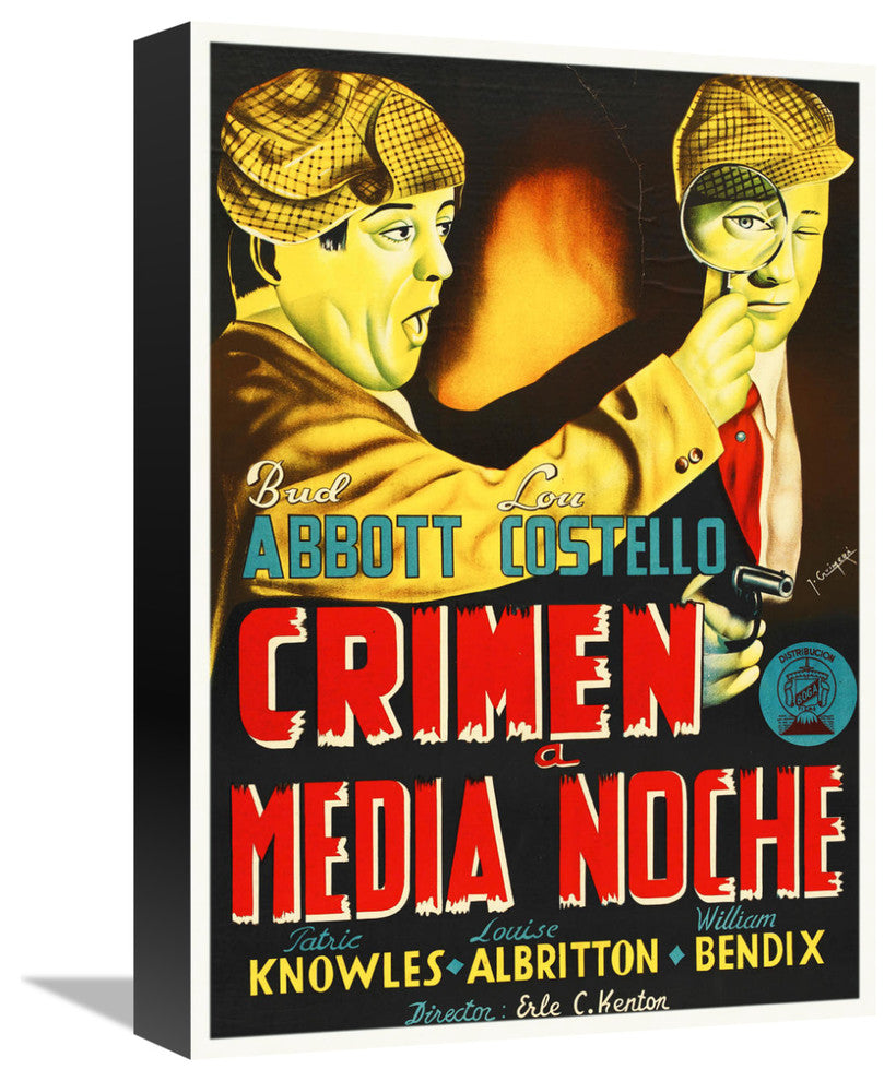 Abbott and Costello, Spanish, Who Done It, 11x16