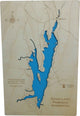Echo Lake, Rhode Island-Wood Lake Map, Medium Standout