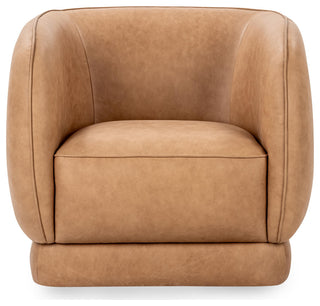 Rinner Leather Accent Chair