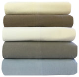 Heavyweight Deep Pocket Flannel Sheet Set, Taupe, King