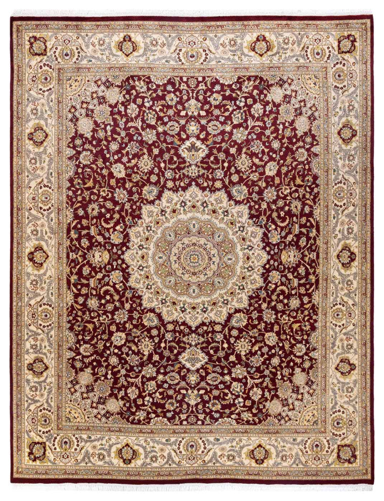 Mogul, One-of-a-Kind Hand-Knotted Area Rug Orange, 8'1"x10'5"