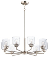 Maxim 12268CD Acadia 8 Light 32"W Chandelier - Satin Nickel