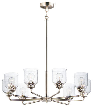 Maxim 12268CD Acadia 8 Light 32"W Chandelier - Satin Nickel