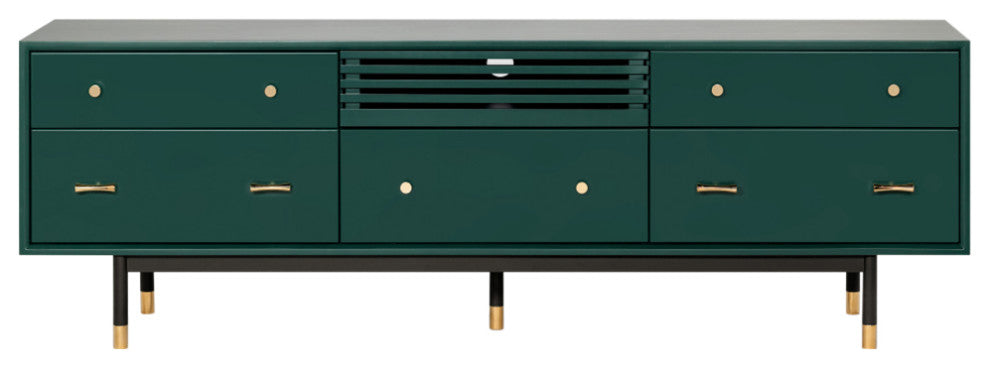 Lala Low TV Stand, Green