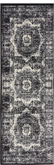 Unique Loom Light Gray Lygos Imperial 2' 0 x 6' 0 Runner Rug