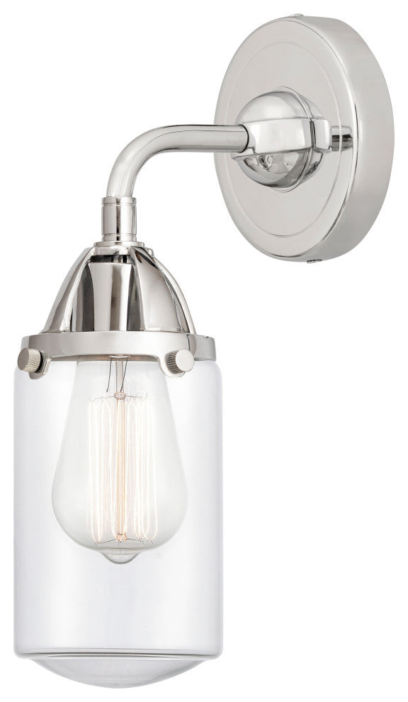 Innovations Lighting Dover 1 Light 4.5" Sconce, Polished Chrome