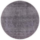 Ahgly Company Indoor Round Mid-Century Modern Area Rugs, 5' Round