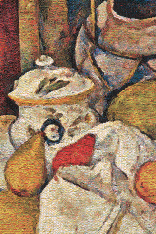 Cezanne Basquet on Table Belgian Wall Tapestry