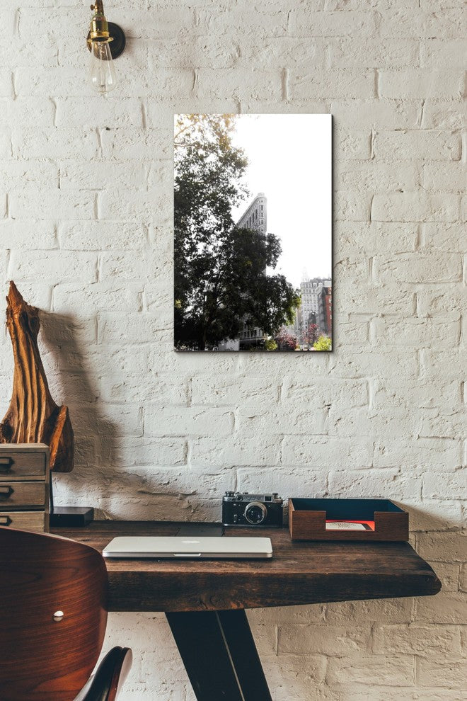 Cortesi Home "Flatiron Autumn" by Nicklas Gustafsson, Giclee Canvas Art, 12"x18"