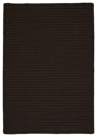 Simply Home Solid H413 Mink Indoor/Outdoor Area Rug, Rectangular 2'x8'