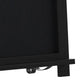 Canterbury Tabletop Magnetic Chalkboards, Set of 10, Black, 12" X 17"