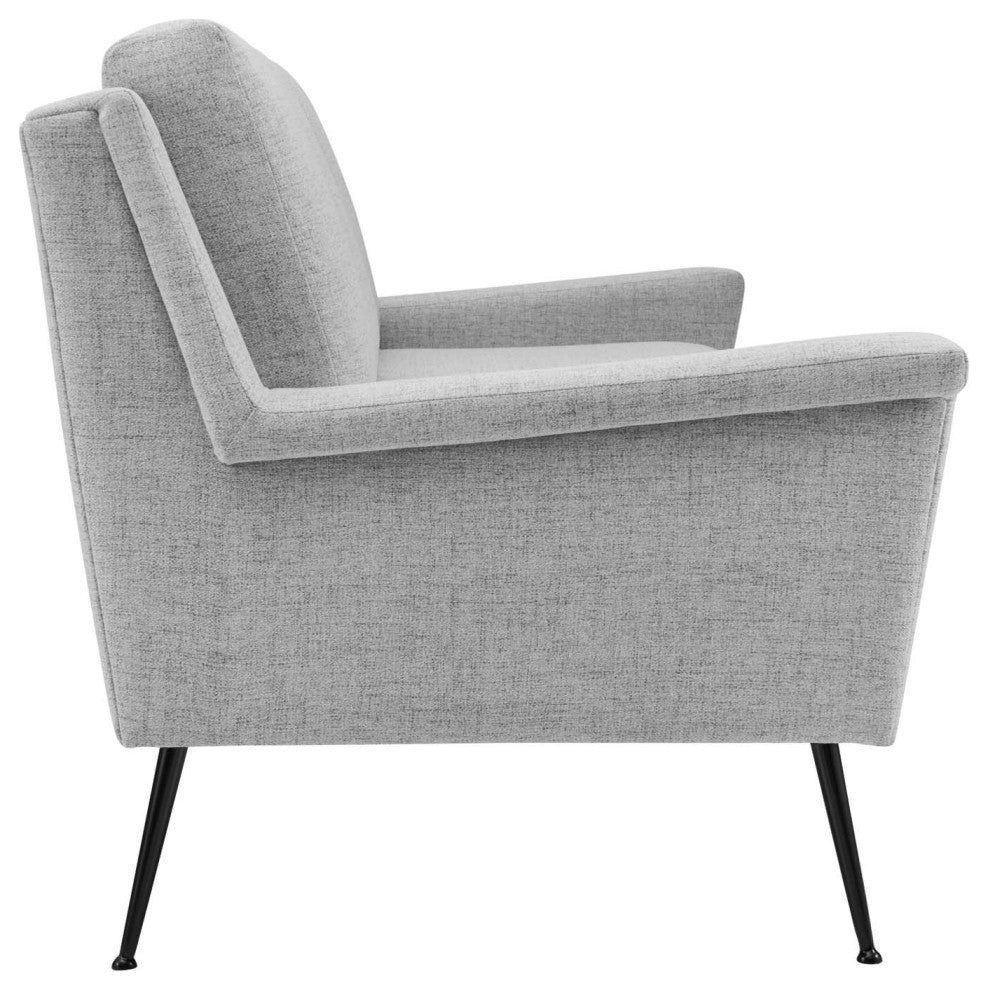 Chesapeake Fabric Sofa-Black Light Gray