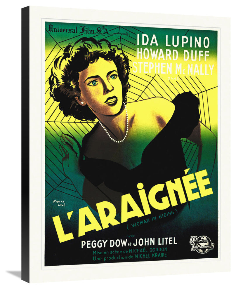 "French - Women in Hiding" Canvas Giclee by Hollywood Photo Archive, 23"x30"
