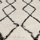 Aspen Shag Polypropylene Area Rug, Cream/Gray, 2'x3'