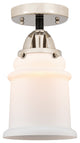 INNOVATIONS LIGHTING 288-1C-BPN-G181-LED Canton 1 Light 6 inch Semi-Flush Mount