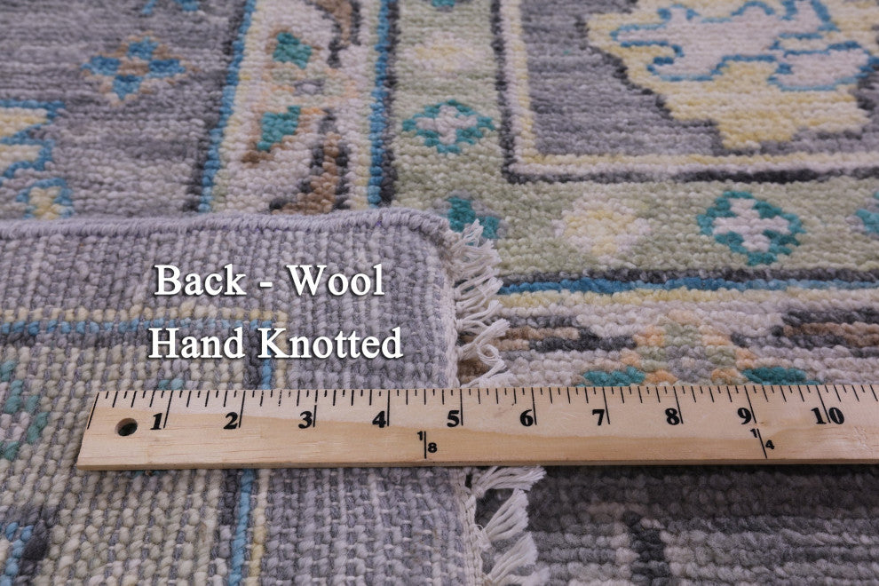 10' 1" X 14' 3" Turkish Oushak Hand-Knotted Rug - Q15639