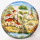 Umbrian Ceramiche Favaroni Carlo Deruta Landscape 16"� Round Serving/Wall Platter