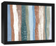 Ocean Patterns 11x14 Black Framed Canvas
